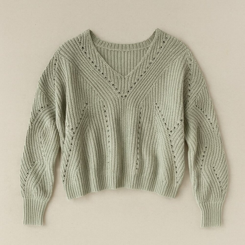 Aeropostale Olive Green Sweater